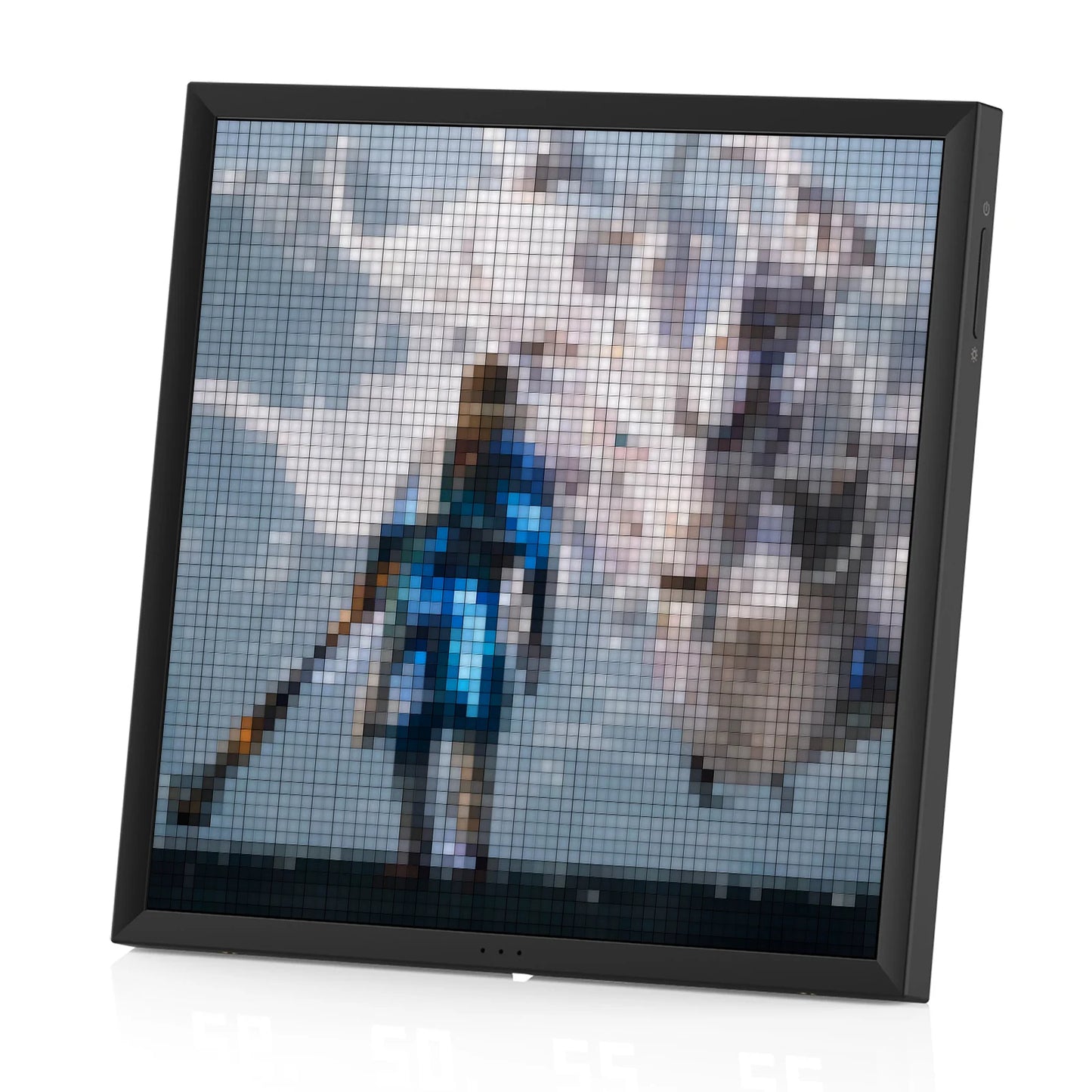 Divoom Pixoo-64 WiFi Pixel Cloud Digital Frame with APP Control,64 X 64 LED Panel Display Frame